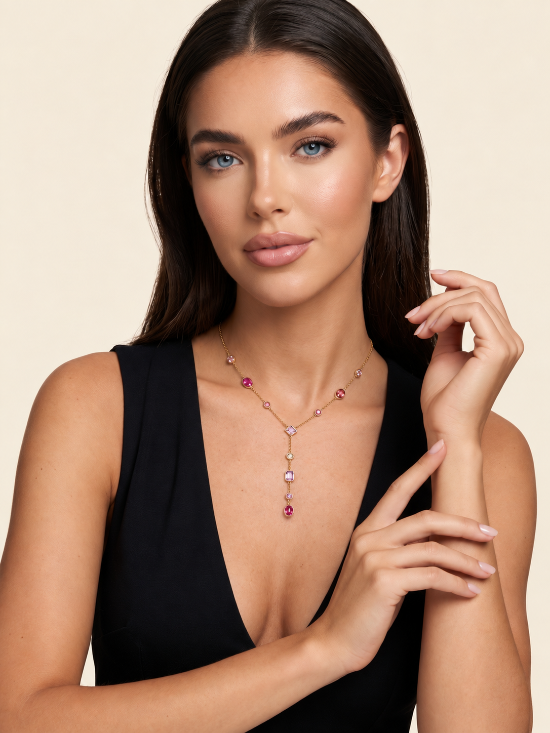 Amara Y Necklace
