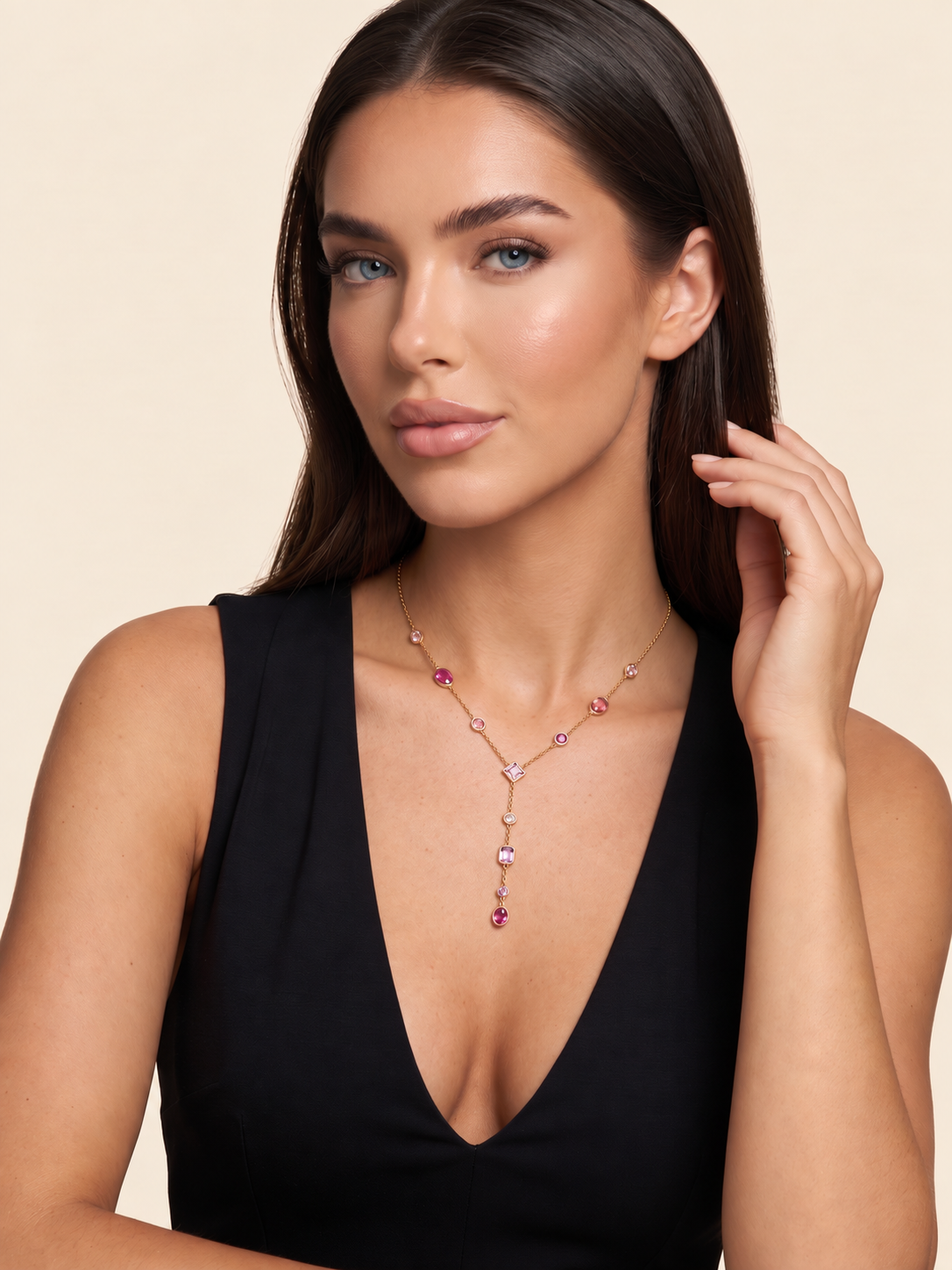 Amara Y Necklace